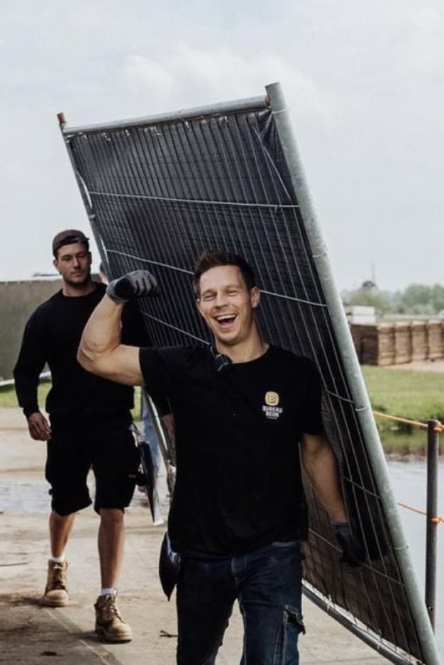 Bureau Beun op een festival